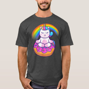 Unicorn Meditation Yoga T-Shirt