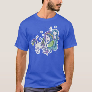 Unicorn Mermaid Fairy tail T-Shirt
