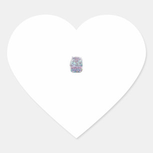 Unicorn Mermaid Unicorn Lagoon Graphic Design Zazz Heart Sticker