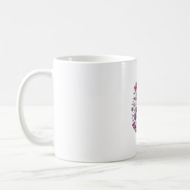 Unicorn Merry and Magical Coffee Mug (Left)