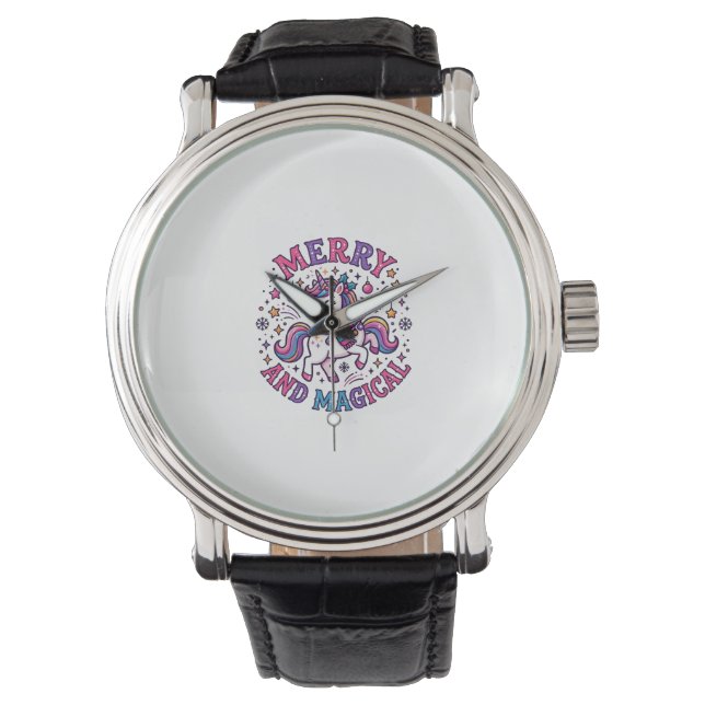 Unicorn Merry and Magical Watch (Front)