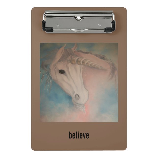 Unicorn Mini Clipboard (Front)