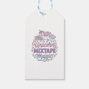 Unicorn Mixtape Magic Adorable Sticker and Shirt D Gift Tags