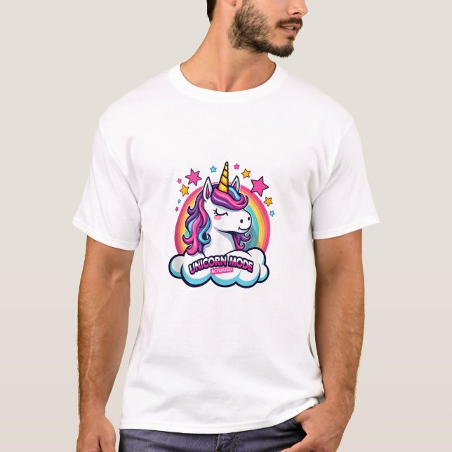 Unicorn Mode Activated Tank Top (Front)