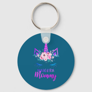 Unicorn Mommy, Cute Family Matching Costumes For P Key Ring