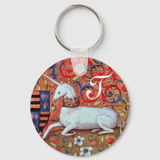 UNICORN MONOGRAM KEY RING