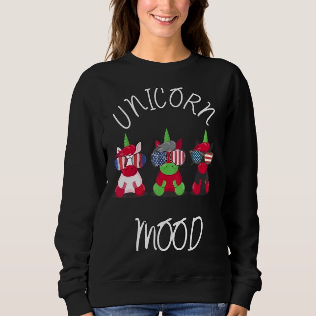 Unicorn Mood 10 Sweatshirt (Front)