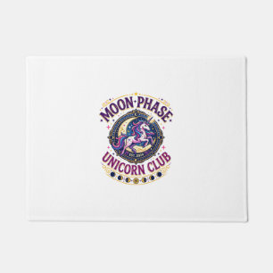 Unicorn Moon Phase Unicorn Club Commercial Shirt G Doormat