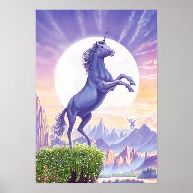 Unicorn Moon Poster (Front)