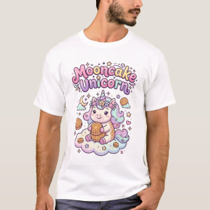 Unicorn Mooncake Unicorn Charming Apparel Graphic_ T-Shirt