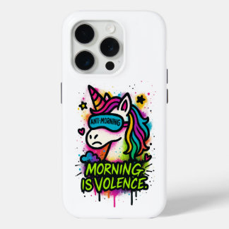 Unicorn Morning Violence iPhone Case