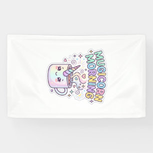 Unicorn Mugicorn Morning Graphic Design Zazzle Des Banner