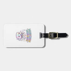 Unicorn Mugicorn Morning Graphic Design Zazzle Des Luggage Tag
