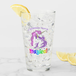 Unicorn Mum A Mothers Love Is Magical Glass