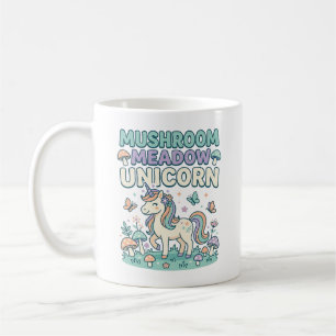 Unicorn Mushroom Meadow Unicorn Trendy T-Shirt Des Coffee Mug