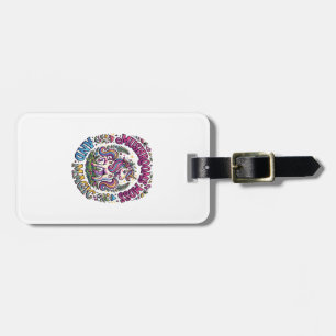 Unicorn Mushrooms Moss and Magic Commercial Shirt Luggage Tag