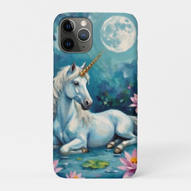 Unicorn Mystic Garden Case-Mate iPhone Case (Back)