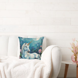 Unicorn Mystic Garden Cushion