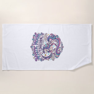 Unicorn Mystic Moon Unicorn Colourful Beach Towel