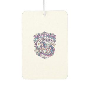 Unicorn Mystic Moon Unicorn Colourful Car Air Freshener