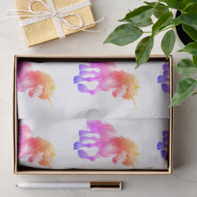 Unicorn Neon Tissue Paper (Gift)