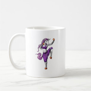 Unicorn Ninja Karate Kickboxing Muay Thai Martial  Coffee Mug