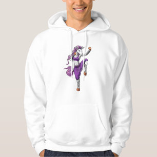 Unicorn Ninja Karate Kickboxing Muay Thai Martial Hoodie