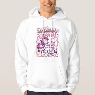 Unicorn Not Everyone Deserves My Sparkles Stylish  Hoodie