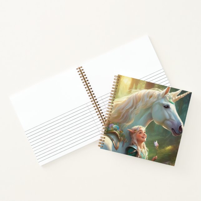 Unicorn Notebook (Inside)