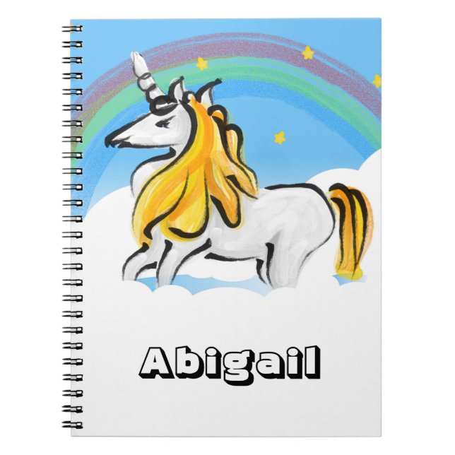 Unicorn Notebook (Front)