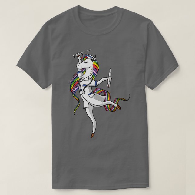 Unicorn Nurse 2 T-Shirt (Design Front)