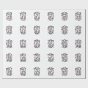 Unicorn Nurse by Day Unicorn by Heart White Backgr Wrapping Paper