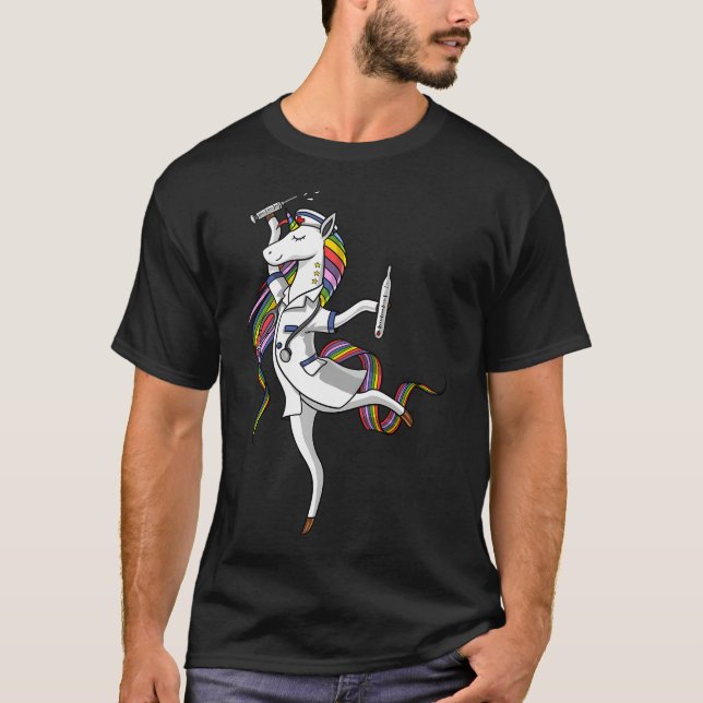 Unicorn Nurse T-Shirt (Front)