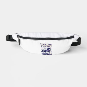 Unicorn of the Night Graphic Design Zazzle Design_ Bum Bags
