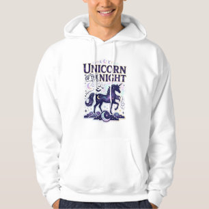 Unicorn of the Night Graphic Design Zazzle Design_ Hoodie