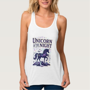 Unicorn of the Night Graphic Design Zazzle Design_ Singlet