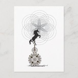 unicorn of the Universe Postcard