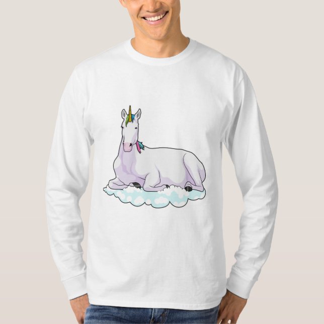 Unicorn on Cloud T-Shirt (Front)