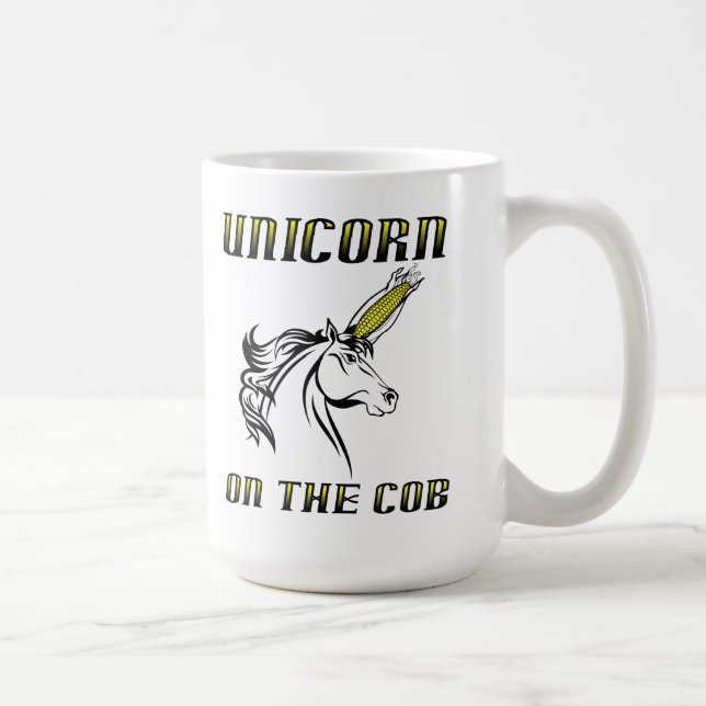 Unicorn on the Cob Mug (Right)