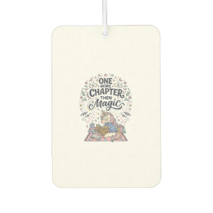 Unicorn One More Chapter Then Magic Print Ready Ma Car Air Freshener