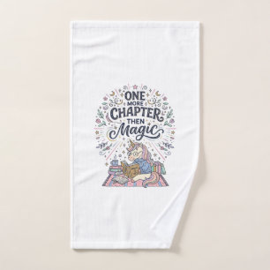 Unicorn One More Chapter Then Magic Print Ready Ma Hand Towel
