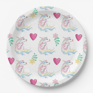 Unicorn Paper Plate