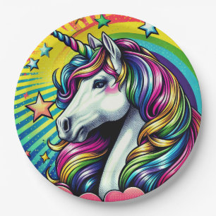 Unicorn paper plate! plate