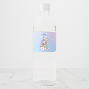 Unicorn Party Collection! Water Bottle Label