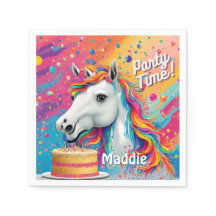 Unicorn Party Napkins