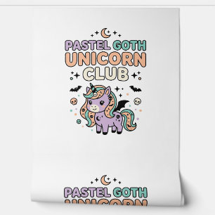 Unicorn Pastel Goth Unicorn Club Trendy Graphic Te Wallpaper