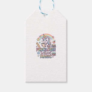 Unicorn Pencilcorn School Magic Adorable Sticker a Gift Tags
