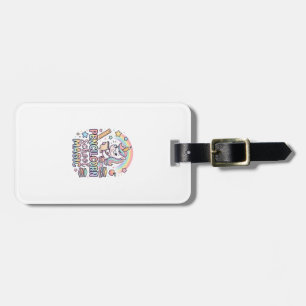 Unicorn Pencilcorn School Magic Adorable Sticker a Luggage Tag