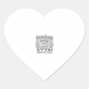 Unicorn Penguicorn Party Premium Vector Vector Des Heart Sticker