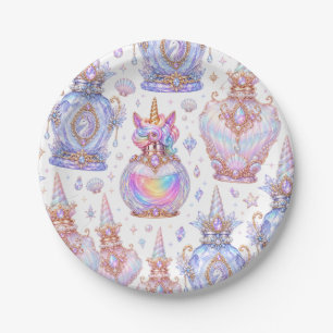 Unicorn Perfume Paper Plates